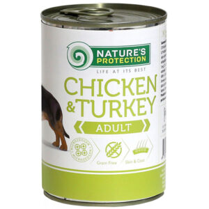 Nature's Protection Adult Chicken&Turkey - 400g