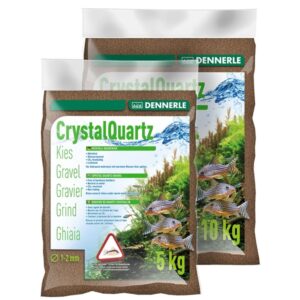 Dennerle Crystal Quartz gravel dark brown