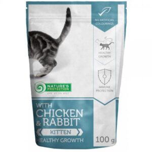 Nature's Protection Kitten Chicken&Rabbit - 100g
