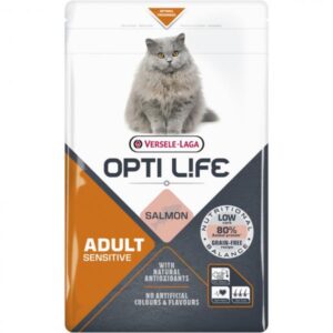 Opti Life Cat Adult Sensitive Losos - 1kg