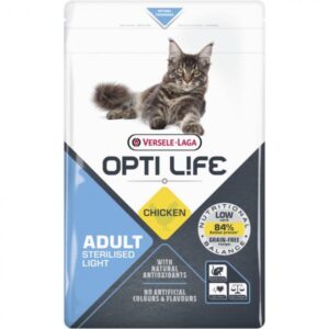 Opti Life Cat Adult Sterilised/Light Chicken - 1kg