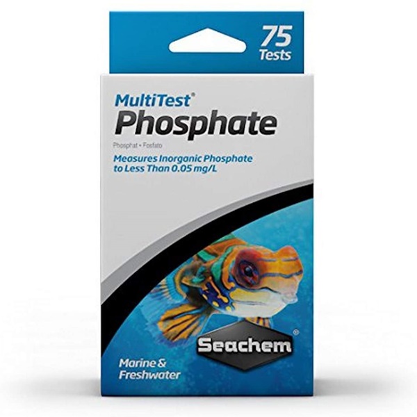 po Seachem Multitest Phosphate 75pcs Seachem Multitest Phosphate 75pcs