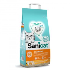 Sanicat Clumping Vanila-Mandarina 8L