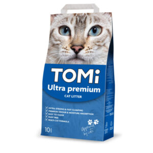 TOMI Ultra Premium posip za mačke i glodare 10L