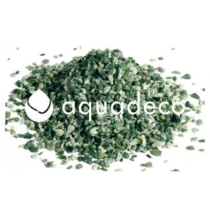 Aquadeco gravels, 3-4 mm, 5kg - green