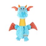 GiGwi Dinosaurus sa TPR vratom - plišana igračka za pse